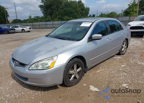 2004 Honda Accord 2.4 Ex из США, поврежденный, VIN 1HGCM567X4A047847